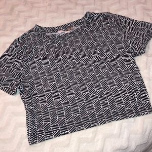 Forever 21 patterned crop top